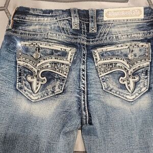 ROCK REVIVAL EASY BOOT JEANS